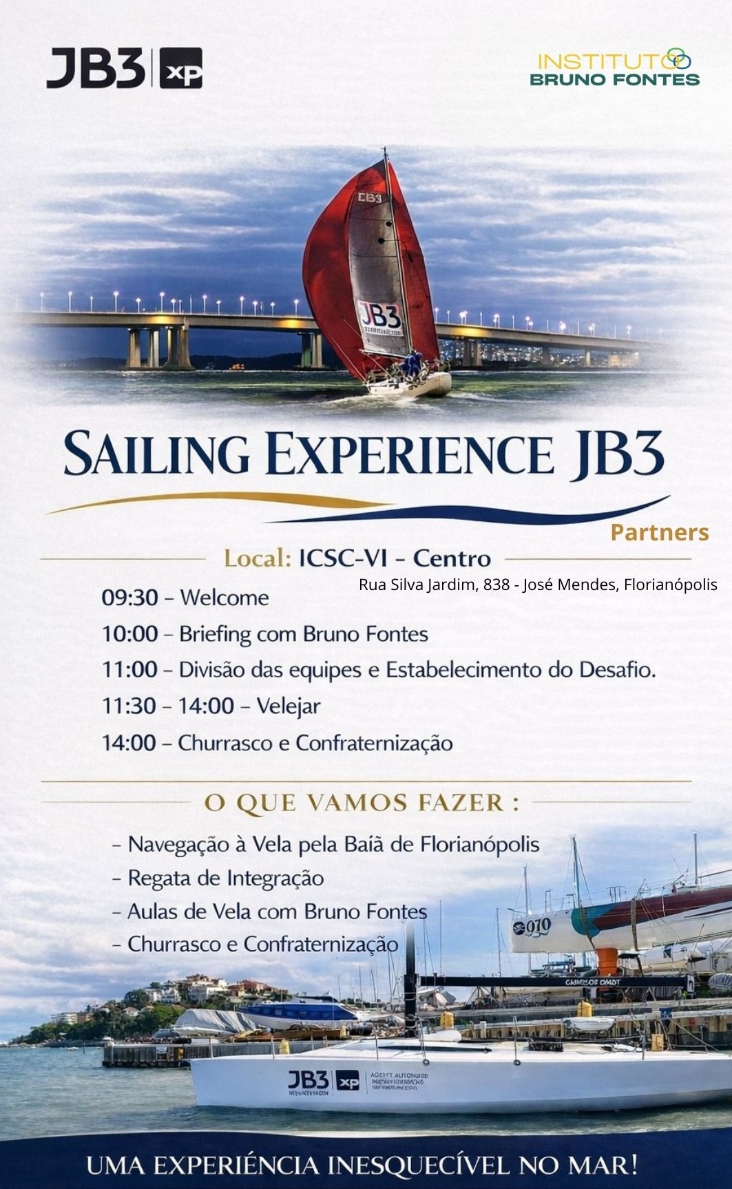 Sailing Experience JB3, Baía de Florianópolis